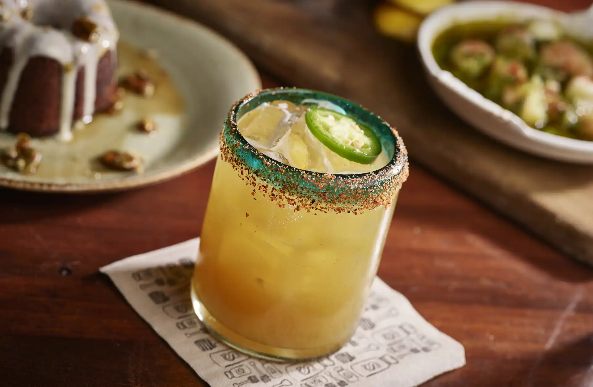 A specialty cocktail at Honey Salt Restaurant in Summerlin Las Vegas